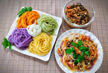 Bún khô ngũ sắc